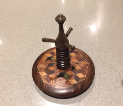 A Tunbridge Ware Ring Stand