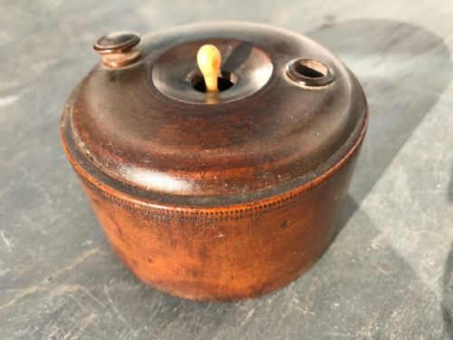 A  Treen Victorian Travelling Roulette Wheel