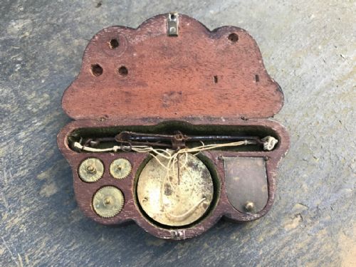 A Georgian Boxed Set of Weights and Scales
