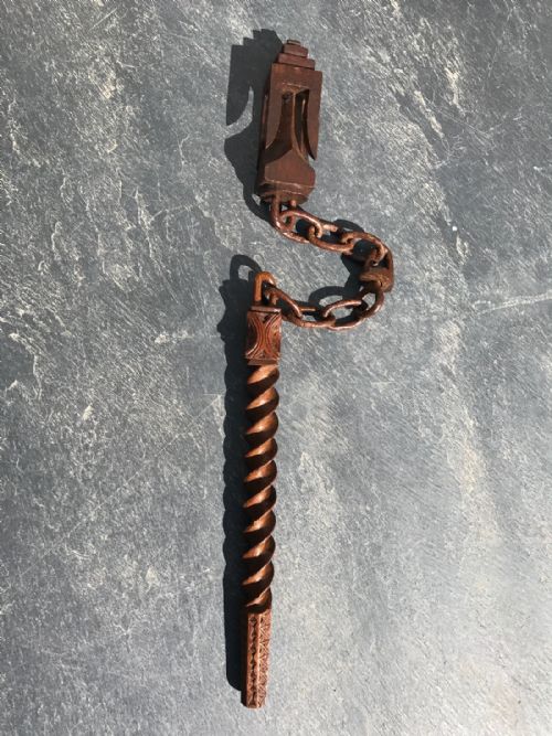 An Antique Knitting Sheath - By Tim Tarn Treen