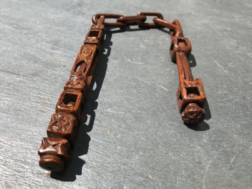 An Interesting Folk Art Knitting Sheath