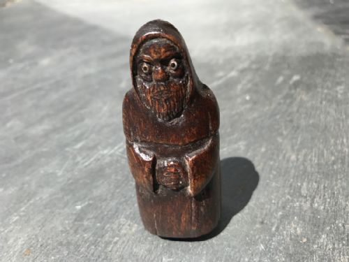An Unusual Early 19th Century Snuff Box in the Form of a Monk