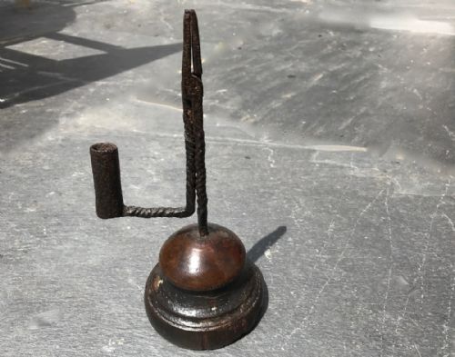 An 18th Century Welsh Rushlight