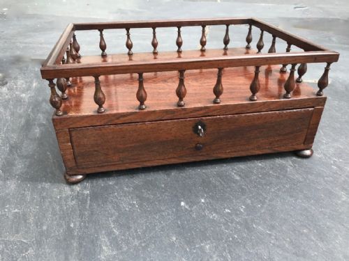 An Antique Book Carrier and Writing Slope