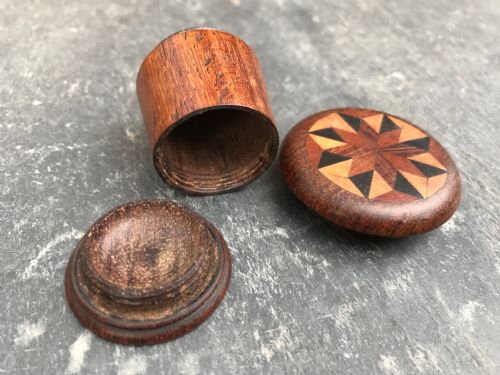 Antique Tunbridge Ware Nutmeg Grater