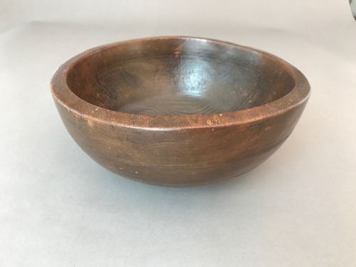 A Large Antique Welsh Elm Bowl