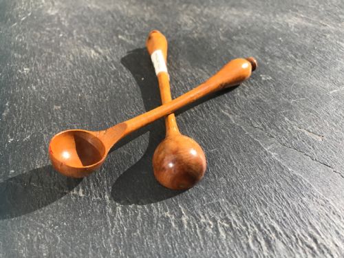 Antique Pair Snuff/salt Spoons