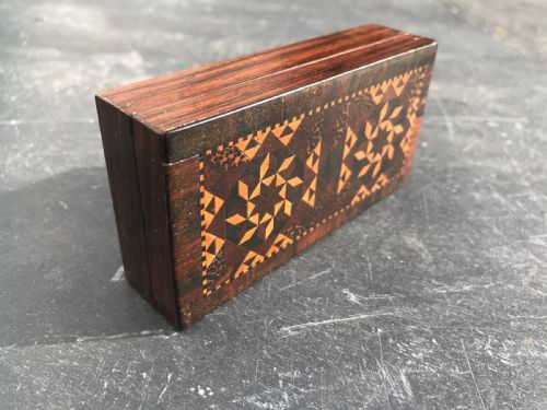 Antique Tunbridge Ware Box