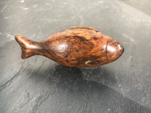 Antique Snuff Box - Fish