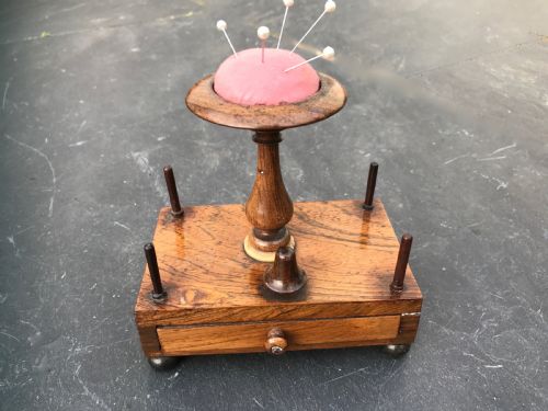 A Georgian Rosewood Sewing Stand