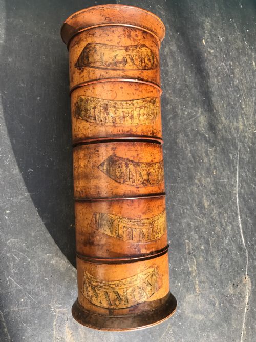 Antique Spice Tower - Five Tier