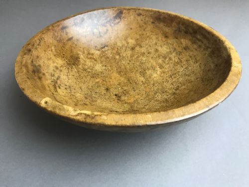 Antique Sycamore Dairy Bowl