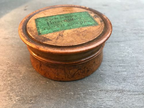 An Interesting Early to Mid 19th Century Box - Tooth Powder