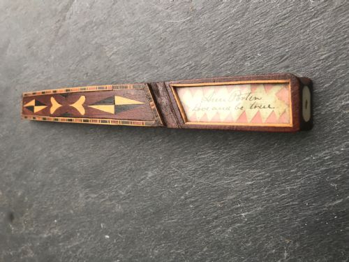 Antique Treen Knitting Sheath - Durham