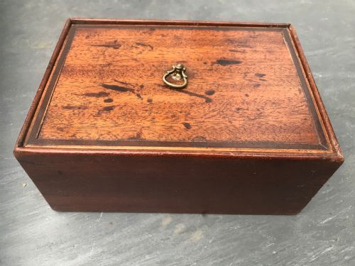 A Very Nice Georgian Mahogany Table Box