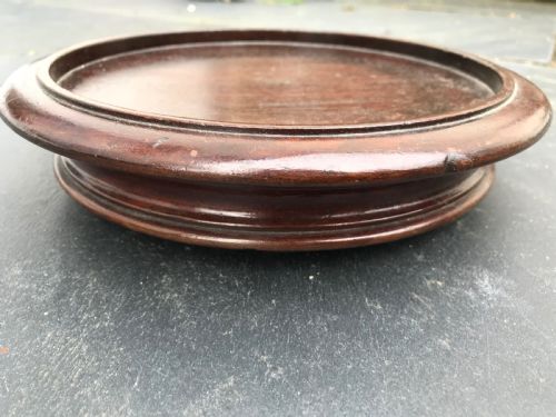 A Lovely  Large Early 19th Century Mahogany Coaster - On Casters