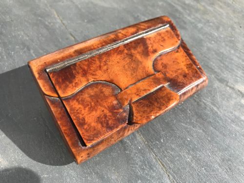 An Unusual  Mid 19th Century Snuff Box in the Form of a Satchel
