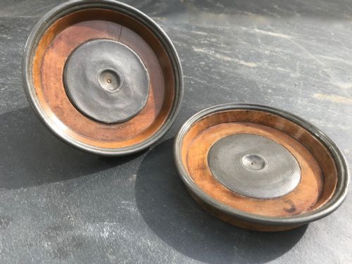 A Very Unusual Pair of Early19th Century Wine Coasters