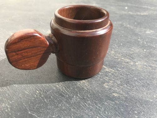 Antique Treen Lignum Vitae Nutcracker