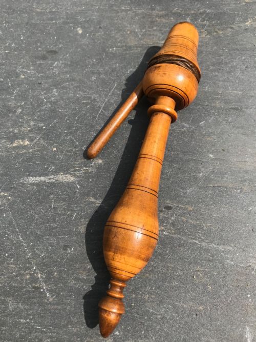 Antique Treen Teachers Clicker
