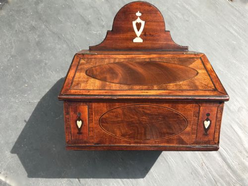 A Small Georgian Candle Box