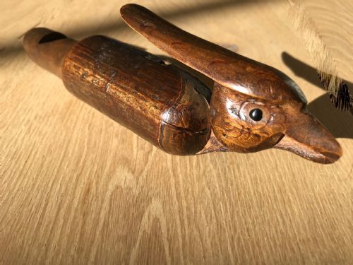 An Early 20th Century Carved Bird Call