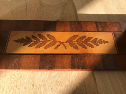 fig 1. Antique Irish Killarney Book Slide - treen