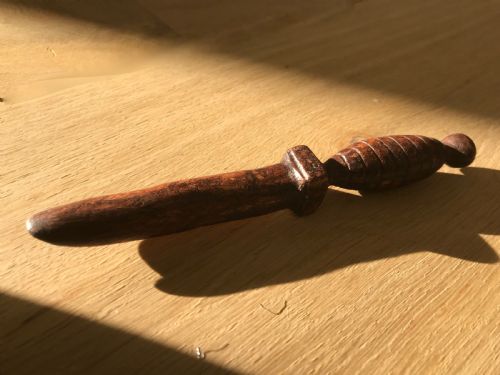 Antique Dated Apple or Cheese Scoop - 1791
