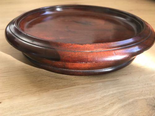 A Large Antique Wine Coaster on Casters