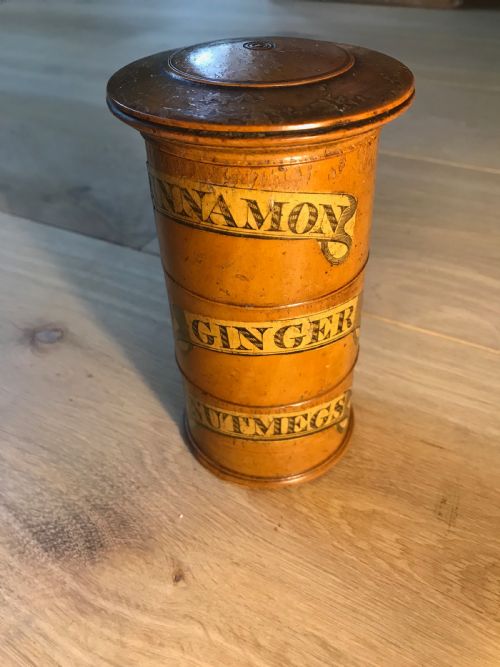 Antique Spice Tower - Original Labels