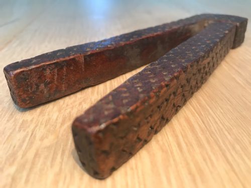 An Antique Treen English Lever Nutcracker Dated 1791