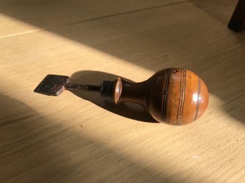 Antique Desk Seal Remover- Treen