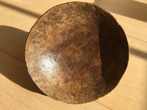 An 18th Century Elm Log Bowl