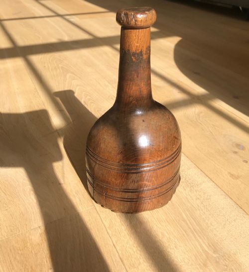 A Georgian Door Stop - Shape of Wine Bottle
