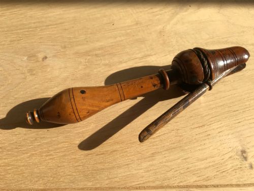 Antique Treen Teachers Clicker