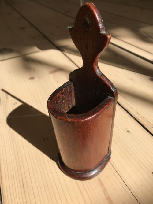 Antique Spill Holder Box