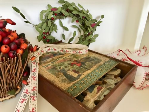 Antique Dissected Puzzle - Jigsaw