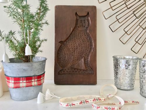Antique Double Sided Gingerbread Mould