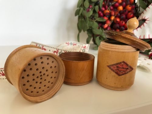 Antique Treen Penner - Early Tunbridge