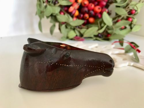 Antique Horse Snuff Box