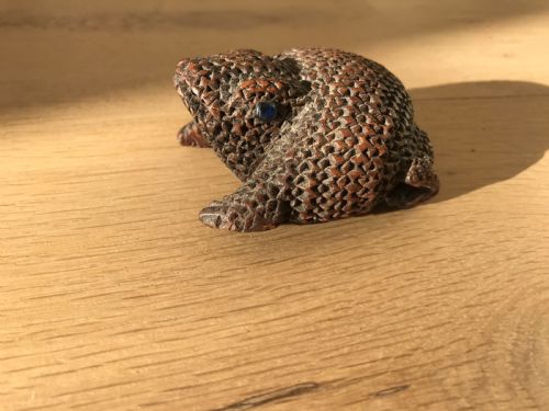 Antique Snuff Box - Toad/frog