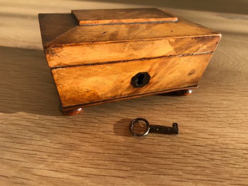A Very Small Sarcophagus Antique Box