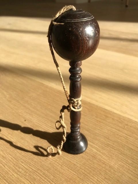 Antique Treen Bilboquet