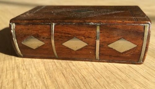 Antique Book Snuff Box