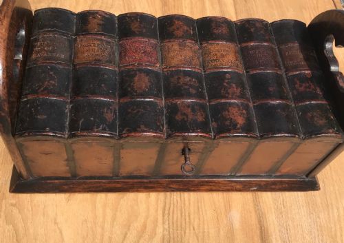 An Unusual Antique Box - Stack of Books