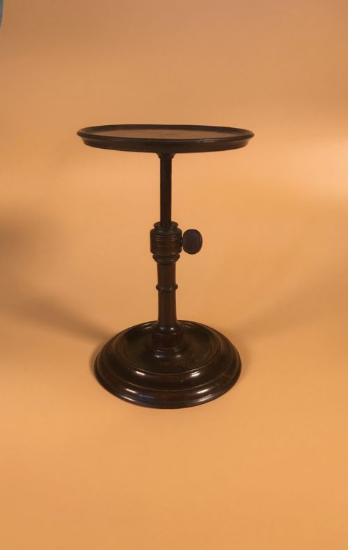 A Georgian Adjustable Candle Stand