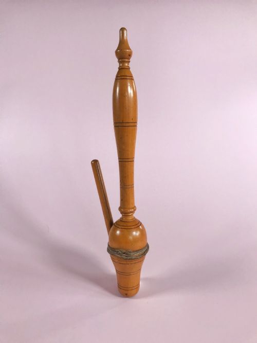 Antique Boxwood Teachers Clicker - Treen