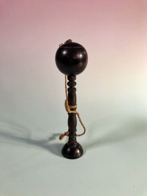Antique Bilboquet / Ball and Cup Game - Treen

