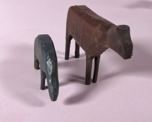 fig 4. Antique Noah's Ark & Animals