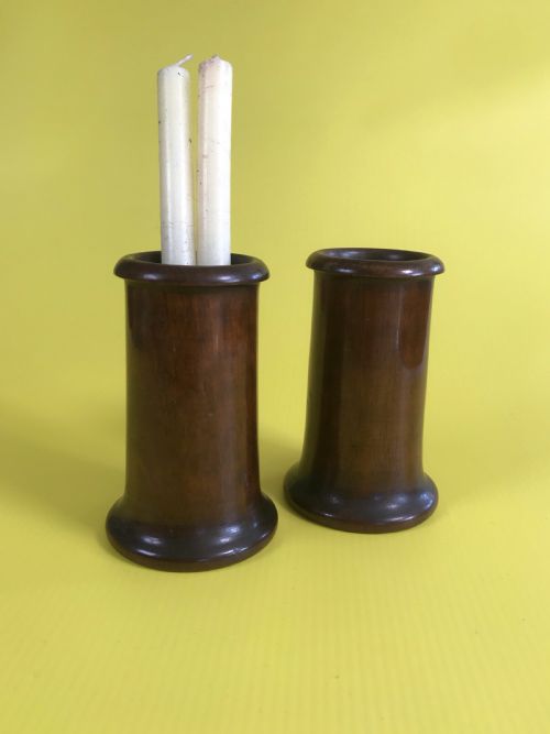 Antique Spill Vases - Treen